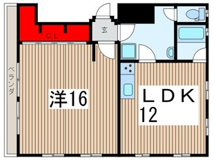 ヴィーナスビルの物件間取画像